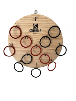 wall mounted ring toss
