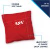 W-Weather Resistant Cornhole Bags (CASE - 40 Bags - Single Color) 3