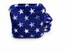 Professional Slide/Stick Dual Sided Cornhole Bags (Set of 8) - Stars/RWB Plaid 2