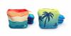 Professional Slide/Stick Dual Sided Cornhole Bags (Set of 8) - Summer Waves/Tropical